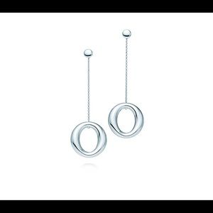 Hard To Find! Tiffany and Co. Elsa Peretti Sevillana chain earrings Orig $790